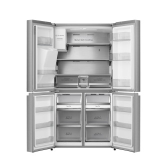 Volně stojící chladnička Hisense nerez RQ760N4SASE