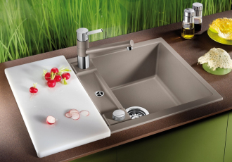 Blanco METRA 45 S Compact dřez vestavný černá granit 525 913