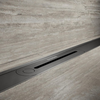 Sprchový žlab Kaldewei Flowline Zero 90 cm nerez kartáčovaný grafit 940000010932