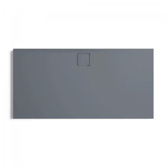 Sprchová vanička obdélníková Huppe EasyFlat 160x90 cm litý mramor šedá matná EF0113.026