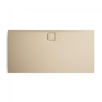 Sprchová vanička obdélníková Huppe EasyFlat 150x100 cm litý mramor béžová matná EF0118.037