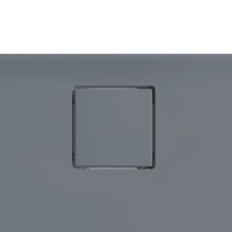 Sprchová vanička obdélníková Huppe EasyFlat 140x80 cm litý mramor šedá matná EF0205.026