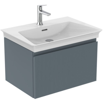 Koupelnová skříňka pod umyvadlo Ideal Standard Finesse 60x37x44 cm popelově modrá mat E3382UQ
