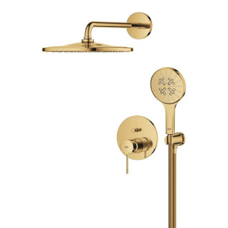 Sprchový systém Grohe Essence včetně podomítkového tělesa Cool Sunrise 25287GL0