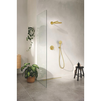 Sprchový systém Grohe Grohtherm SmartControl včetně podomítkového tělesa kartáčovaný Cool Sunrise 34863GN0