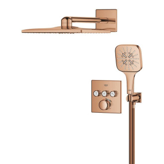 Sprchový systém Grohe Grohtherm SmartControl včetně podomítkového tělesa Warm Sunset 34864DA0