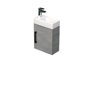 CUBE WAY skříňka s umývátkem Brevis bílá CUBE320401DCBE