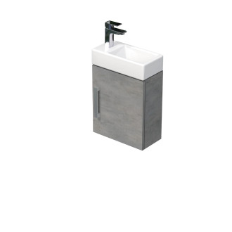 CUBE WAY skříňka s umývátkem Brevis bílá CUBE320401DBE