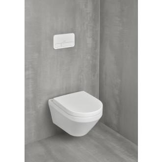 Villeroy&Boch Architectura závěsné WC se sedátkem SoftClosing, TwistFlush, alpská bílá 4694CL01