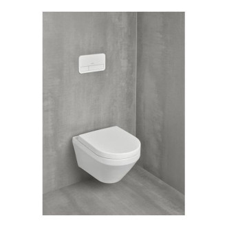 Villeroy&Boch Architectura závěsné WC se sedátkem SoftClosing, TwistFlush, alpská bílá 4694CL01