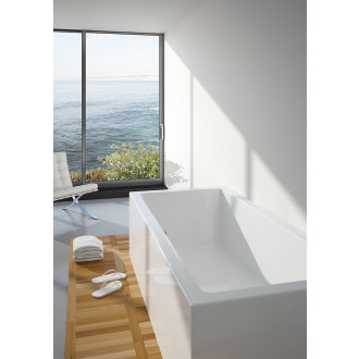 Obdélníková vana Riho Lugo 160x70 cm akrylát levá i pravá B138001005