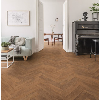 Laminátová podlaha Krono Original Herringbone dřevodekor 63x12,6 cm HRGB8573