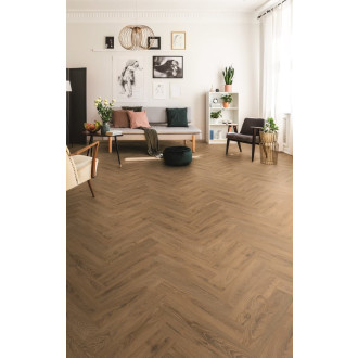 Laminátová podlaha Krono Original Herringbone dřevodekor 63x12,6 cm HRGBK476