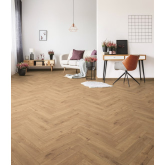 Laminátová podlaha Krono Original Herringbone dřevodekor 63x12,6 cm HRGBK326