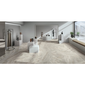 Dlažba Sintesi Silverquartz White 60x120 cm mat SQUAR18876