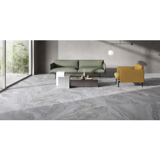 Dlažba Sintesi Silverquartz Grey 60x120 cm mat SQUAR18875