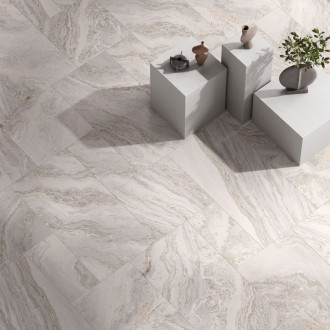 Dlažba Sintesi Silverquartz White 30x60 cm mat SQUAR18880