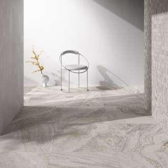 Dlažba Sintesi Silverquartz White 60x60 cm mat SQUAR18878