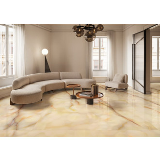 Dlažba Emil Tele Di Marmo Pure Onyx Miele 60x120 cm lesk EMMP