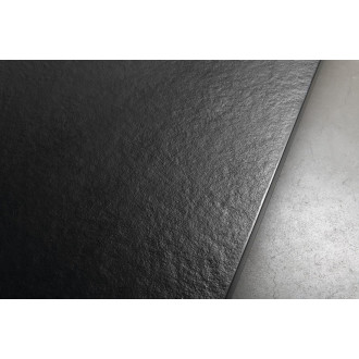 Sprchová vanička obdélníková Polysan Treneca 150x80 cm litý mramor černá 84305.21