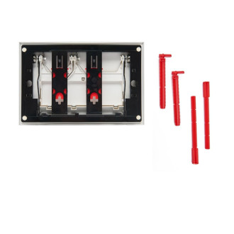 Ovládací tlačítko Swiss Aqua Technologies plast zlatá mat SATATG-M