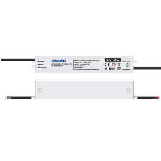 McLED  LED pásek - sada 2 m, 240 LED/m, UWW, 6 W/m, DC 24V, 380 lm/m, CRI90, IP67, 10 mm, vodič 3 m ML-126.036.90.S02001