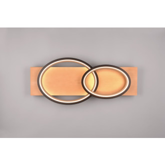 Led osvětlení Trio Barca 75x10 cm kov černá mat 641110232