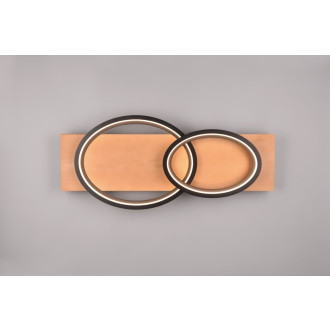Led osvětlení Trio Barca 75x10 cm kov černá mat 641110232