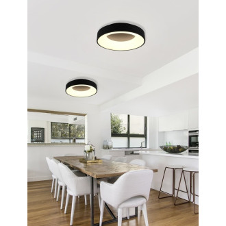 Led osvětlení Trio Girona 45x11 cm kov černá mat 671210132