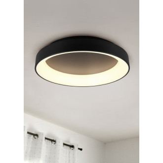 Led osvětlení Trio Girona 60x12 cm kov černá mat 671290132