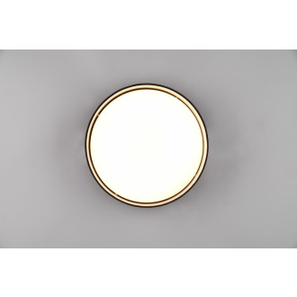 Led osvětlení Reality Locarno 30x11 cm plast černá R64191102
