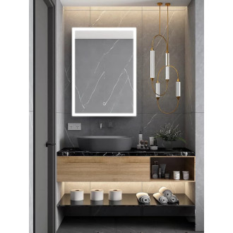 SAT zrcadlo Feel 60x80cm, IP44 SATZFEELOBLED6080