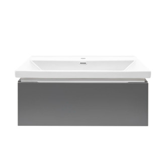 Koupelnová skříňka s umyvadlem SAT Feel 80x30x44,8 cm antracit mat SATFEEL80ANTU4