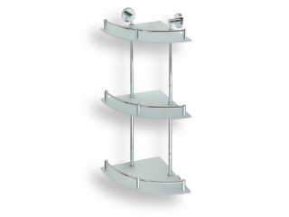 BEMETA OMEGA: Polička skleněná rohová trojitá 104202152