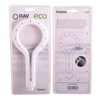 RAV Slezák Ruční sprcha, Bílá/Chrom PS0056