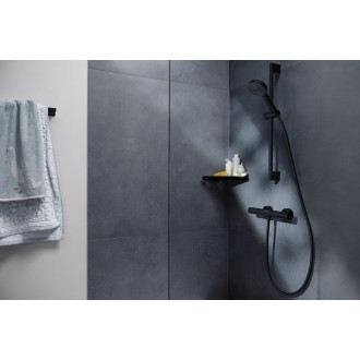 Sprchová baterie Hansgrohe Ecostat Fine bez sprchového setu 150 mm černá matná 13324670