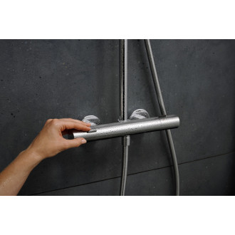 Sprchový systém Hansgrohe Pulsify S Puro s termostatickou baterií chrom 24237000