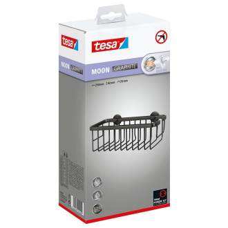 Polička Tesa kartáčovaný Hard Graphite 40596-00000-00