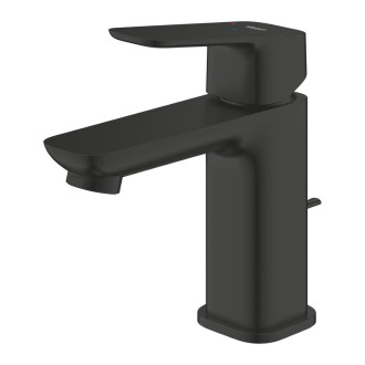 Umyvadlová baterie Grohe Cubeo s výpustí černá matná 1017302430
