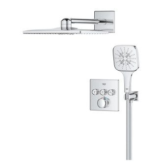 Sprchový systém Grohe Grohtherm Smartcontrol bez podomítkového tělesa chrom 1039980000