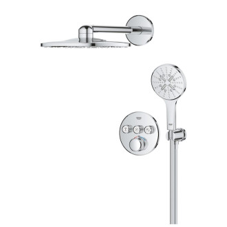 Sprchový systém Grohe Grohtherm Smartcontrol bez podomítkového tělesa chrom 1039970000