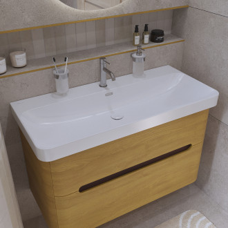 Umyvadlová baterie SAT Aurum bez výpusti chrom SATBAUR271CR