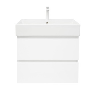 Koupelnová skříňka s umyvadlem SAT B-Way 1 59x50x45 cm bílá mat BWAY260WU2BBI