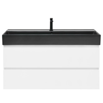 Koupelnová skříňka s umyvadlem SAT B-Way 1 99x50x45 cm bílá lesk BWAY2100WU2B2B