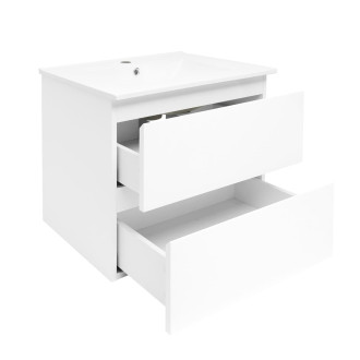 Koup. skř. 2 zásuvky s keramickým um.   60 cm bílá BWAY260WU4BI