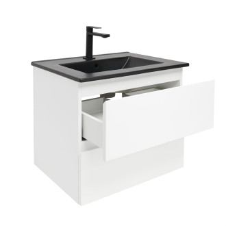 Koupelnová skříňka s umyvadlem SAT B-Way 1 59x50x45 cm bílá lesk BWAY260WU4B2B