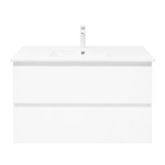 Koupelnová skříňka s umyvadlem SAT B-Way 79x50x45 cm bílá lesk BWAY280WU4B2