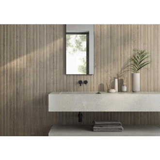 Obklad Argenta Bari aural grey 60x120 cm reliéfní BARI612AGR