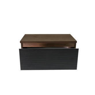 Koupelnová skříňka s krycí deskou Naturel Monza 79x30x45 cm ořech mat MONZA80BN