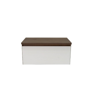 Koupelnová skříňka s krycí deskou Naturel Monza 79x30x45 cm ořech mat MONZA80WN